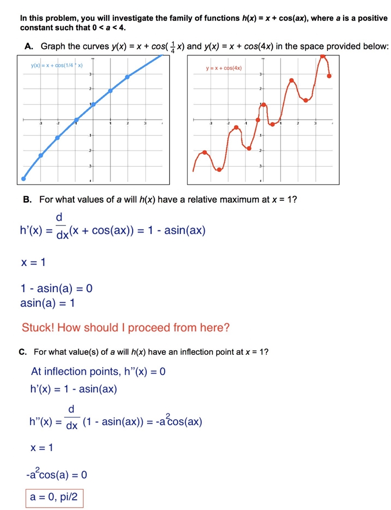 I am struggling with Parts B and D of this calculus question. I think that Parts A-example-2