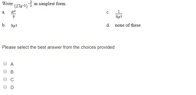 Please select the best answer from the choices provided-example-1