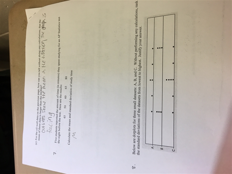 I'd like help with the bottom two questions. Thanks! (7 and 8)-example-1