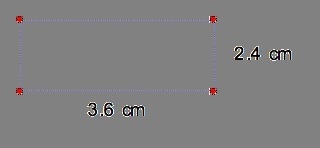 Find the approximate length of the diagonal of the rectangle. A) 4.3 cm B) 6 cm C-example-1