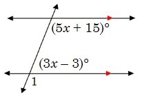 Use the diagram below to answer questions 4-5. what is the value of x?-example-1