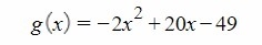 1. Does the function have a minimum or maximum value? 2.What is the function's min-example-1