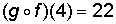 If f(x)=2x-1 and g(f)=3x, which statement is true?-example-3