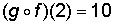 If f(x)=2x-1 and g(f)=3x, which statement is true?-example-4