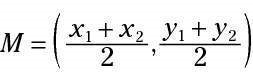 3) Find the midpoint of the line segment with endpoints (-3, 2) and (1, -2) .-example-1