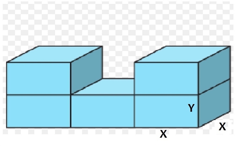 The sculpture consists of five identical prisms. JD says the surface area of the sculpture-example-2