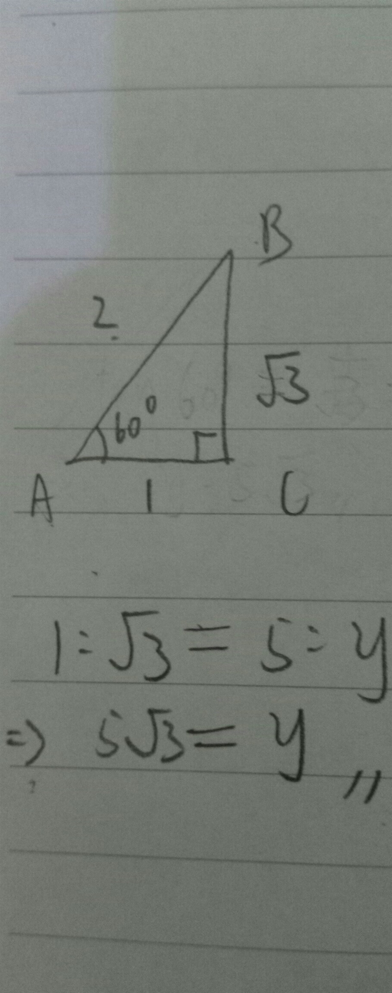 What is the value of y? Enter your answer, as an exact value, in the box.-example-2