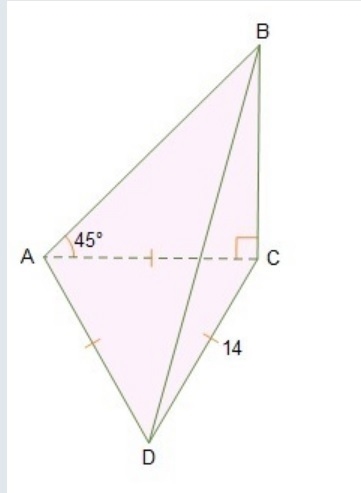 The base of a solid oblique pyramid is an equilateral triangle with a base edge length-example-1