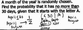 A month of the year is randomly chosen. Find the probability that it has no more than-example-1