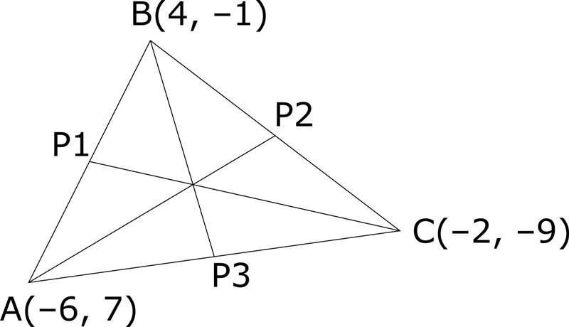 Triangle ABC has vertices ofA(–6, 7), B(4, –1), and C(–2, –9).Find the length of the-example-1