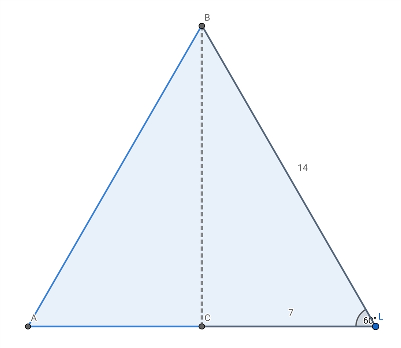 a ladder leans against the side of a house makes a angle of 60° with the ground. the-example-1