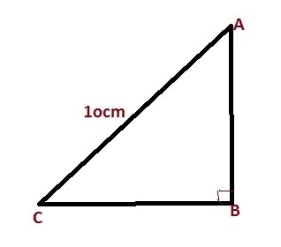 Draw and label all three sides of a right triangle that has 40 degrees angle and a-example-1