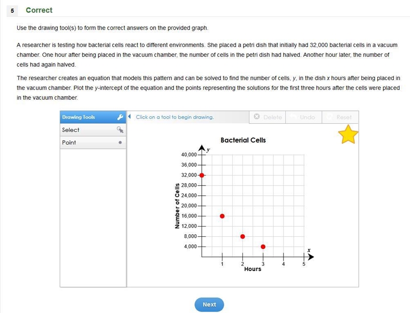 A researcher is testing how bacterial cells react to different environments. She placed-example-1