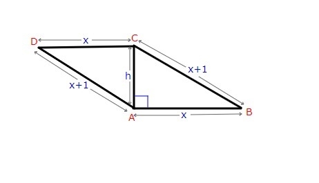 One of diagonals of a parallelogram is its altitude. What is the length of this altitude-example-1