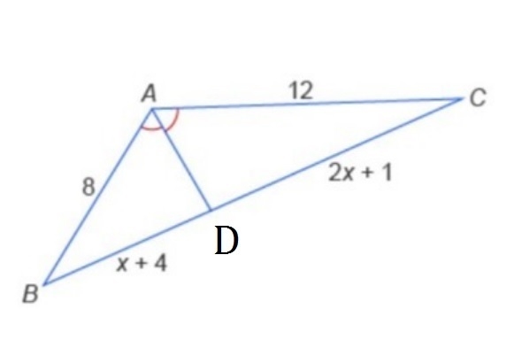 Help! WHAT IS THE VALUE OF X, and can you show how you got it please?-example-1