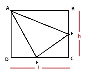 Given the rectangle abcd shown below has a total area of 72. E is in the midpoint-example-1