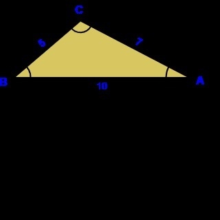 A triangle can be formed with side lengths 5, 7 and 10. True False-example-1