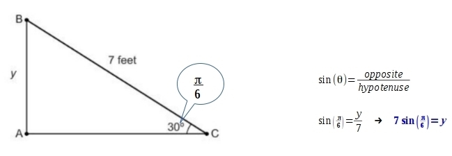 In ΔABC, ∠A is a right angle. What is the value of y?-example-1