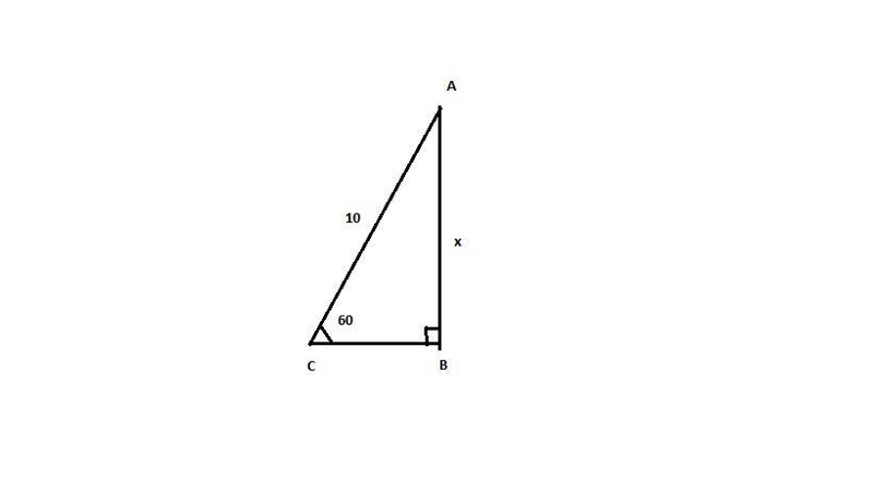 What is the value of x? 103√ ​ 10 ​ 53√ ​ ​​5-example-1