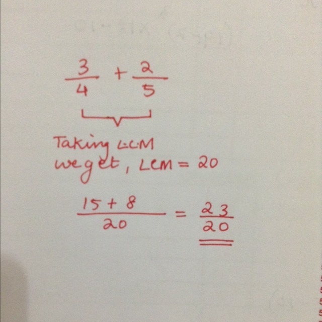 3/4 + 2/5 = ?? Simplify answer fully-example-1