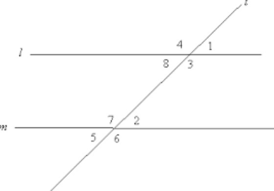 Two parallel lines are crossed by a transversal. If measure of angle 6 is 123.5 then-example-1