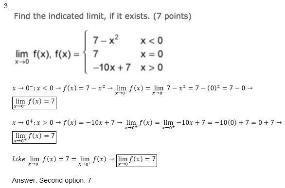 Question 1 (pic 1) Answer choices: 7 1.5 Does not exist 2 Question 2 (pic 2) Answer-example-2