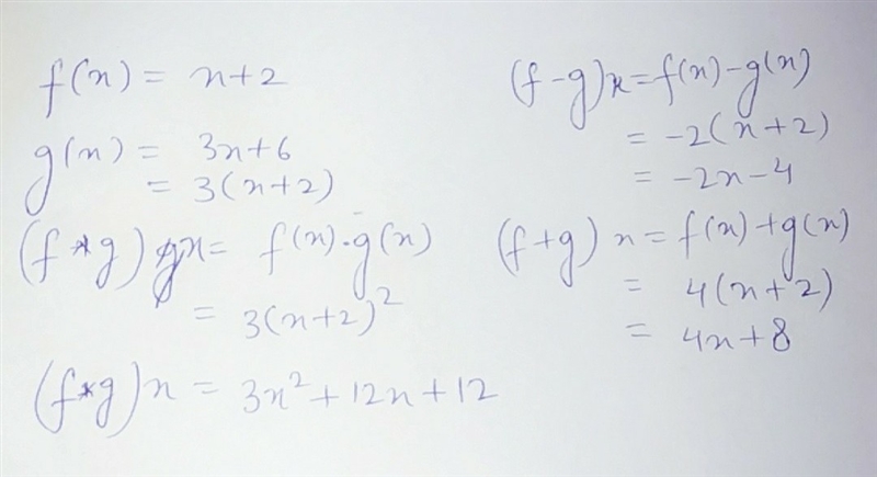 Suppose that the functions f and g are defined for all real numbers x as follows. f-example-1