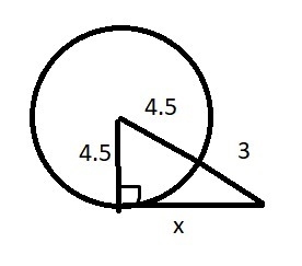 Find x. Round to the nearest tenth if necessary. Assume that segments that appear-example-1