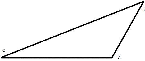 What is m∠A ? Enter your answer in the box. ° The figure shows what appears to be-example-1