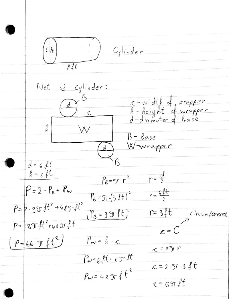 What is the surface area of the cylinder?-example-1