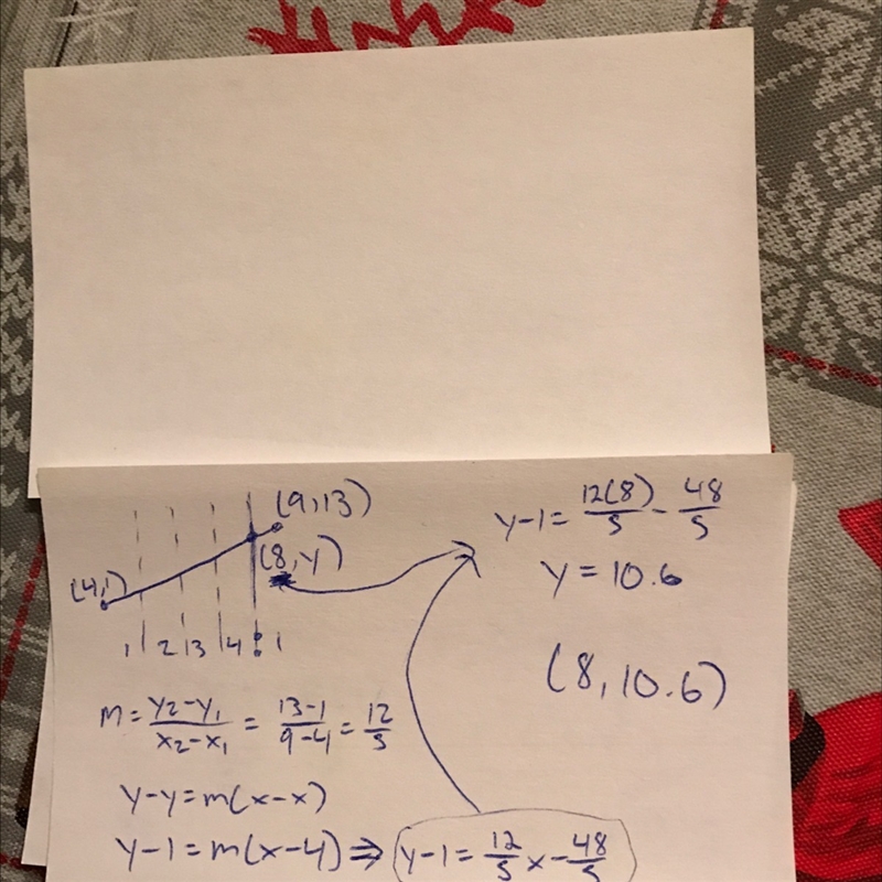 Point A is located at (4, 1) and point B is located at (9, 13) . What are the coordinates-example-1