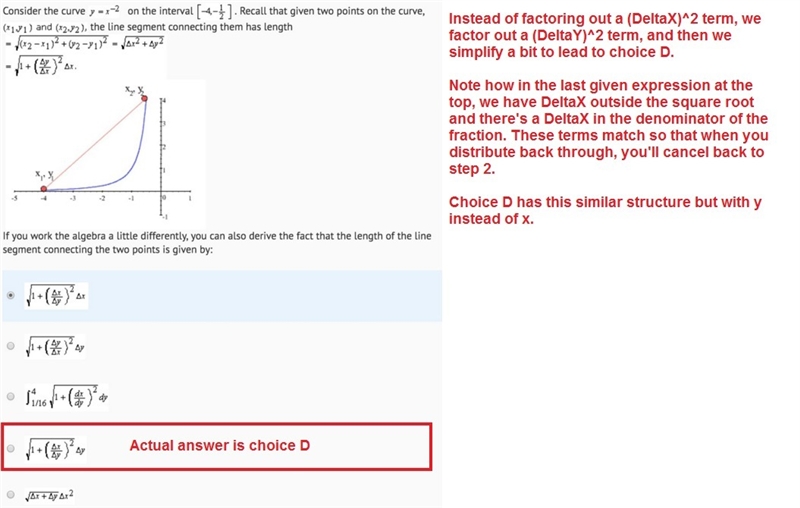 I need to answer three questions about y = x^(-2) on the interval [-4, -1/2]. I have-example-1