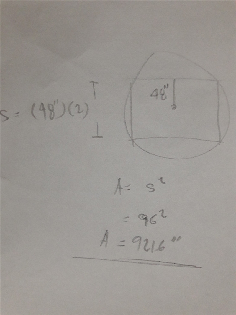 What is an area of a square with an apothem of 48 inches?-example-1