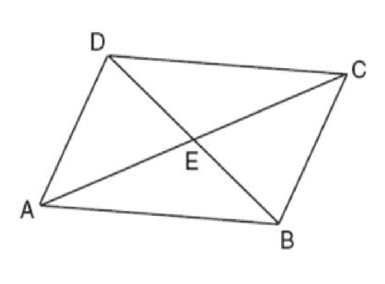 Find AE in the parallelogram, if BD = 12, and AC = 18-example-1