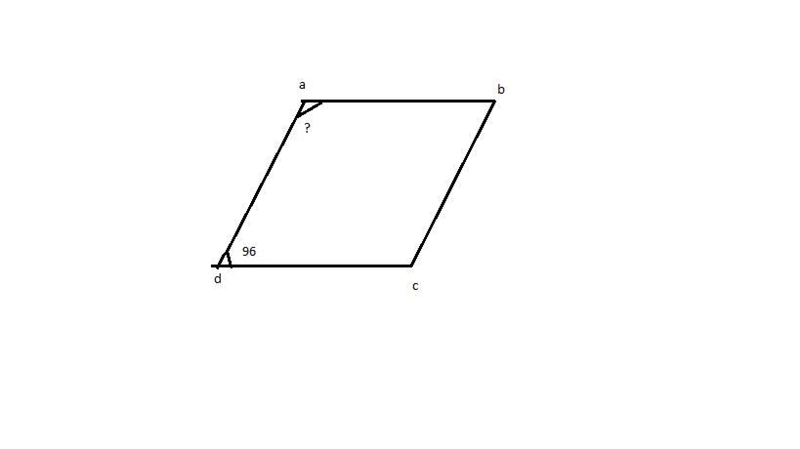 What is the measure of ∠DAB? Enter your answer in the box. ° quadrilateral a b c d-example-1