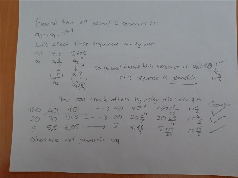 98 points!!!!!! pls urgent help Which sequences are geometric? Check all that apply-example-1