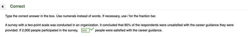 A survey with a two-point scale was conducted in an organization. It concluded that-example-1