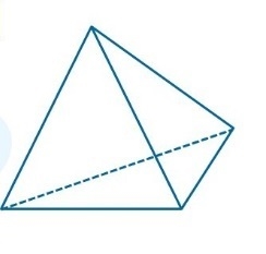 Use Euler’s Formula to find the number of vertices in a polyhedron with four triangular-example-1