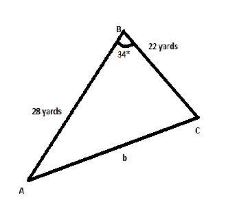 What is the value of b? Round your answer to the nearest tenth. 15.7 yd 24.1 yd 35.1 yd-example-1