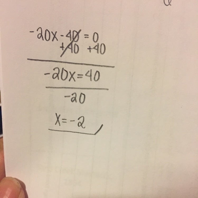 Factor the expression completely -20x -40-example-1