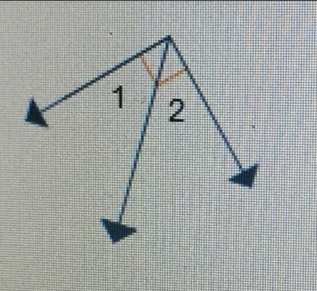 Angles 1 and 2 are complementary and congruent. what is the measure of angle 1? 30° 45° 50° 75°What-example-1