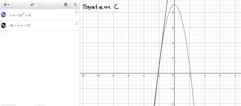 PLZZZZZZ HELPPPP MEEEE!!!!!!!! Determine the number of real solutions for each system-example-3