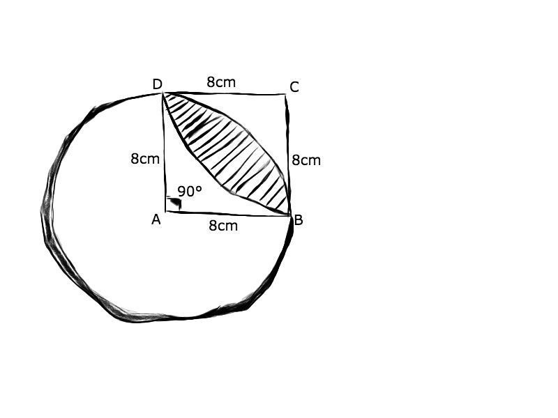 Calculate the shaded area of the figure.-example-1