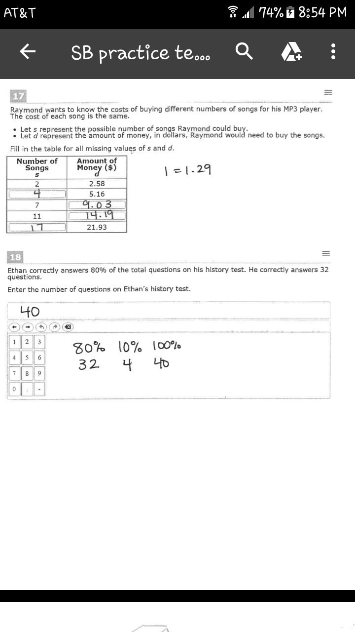 Ethan correctly answers 80% of the total questions on his history test. He correctly-example-1