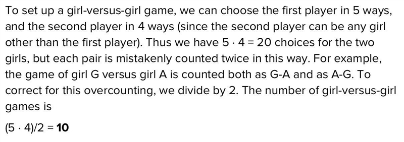 There are $5$ girls and $5$ boys in a chess club. The club holds a round-robin tournament-example-1