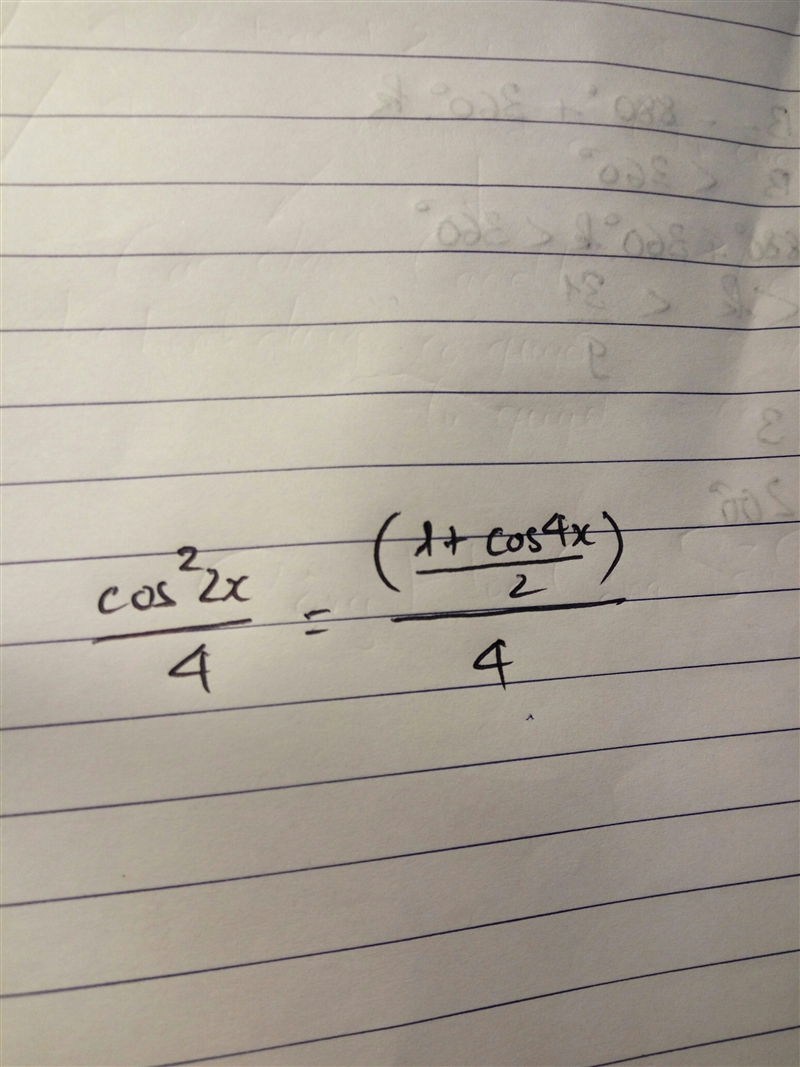 PLEASE HELP Look at the proof showing sin^4x=3-4cos2x+cos4x/8. Which expression will-example-1