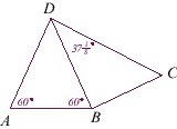 AB = BC Angle BDC = 37-example-1