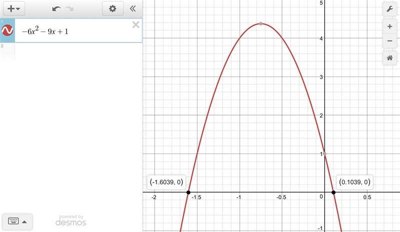 Use the quadratic formula to solve the equation. If necessary, round to the nearest-example-1