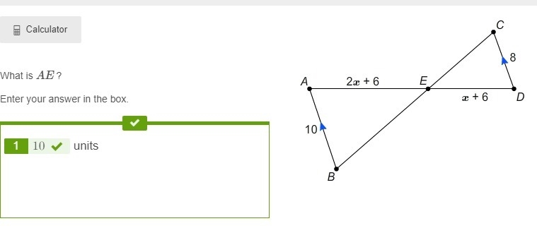 What is AE ? Enter your answer in the box.-example-1