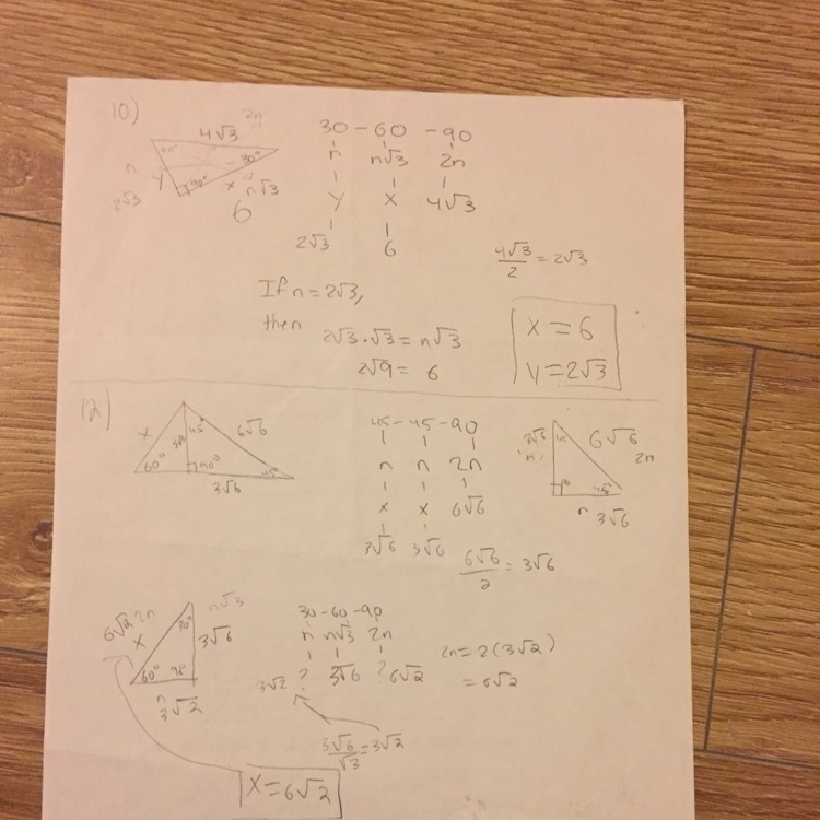 PLZ HELP need help with 10 and 12-example-1